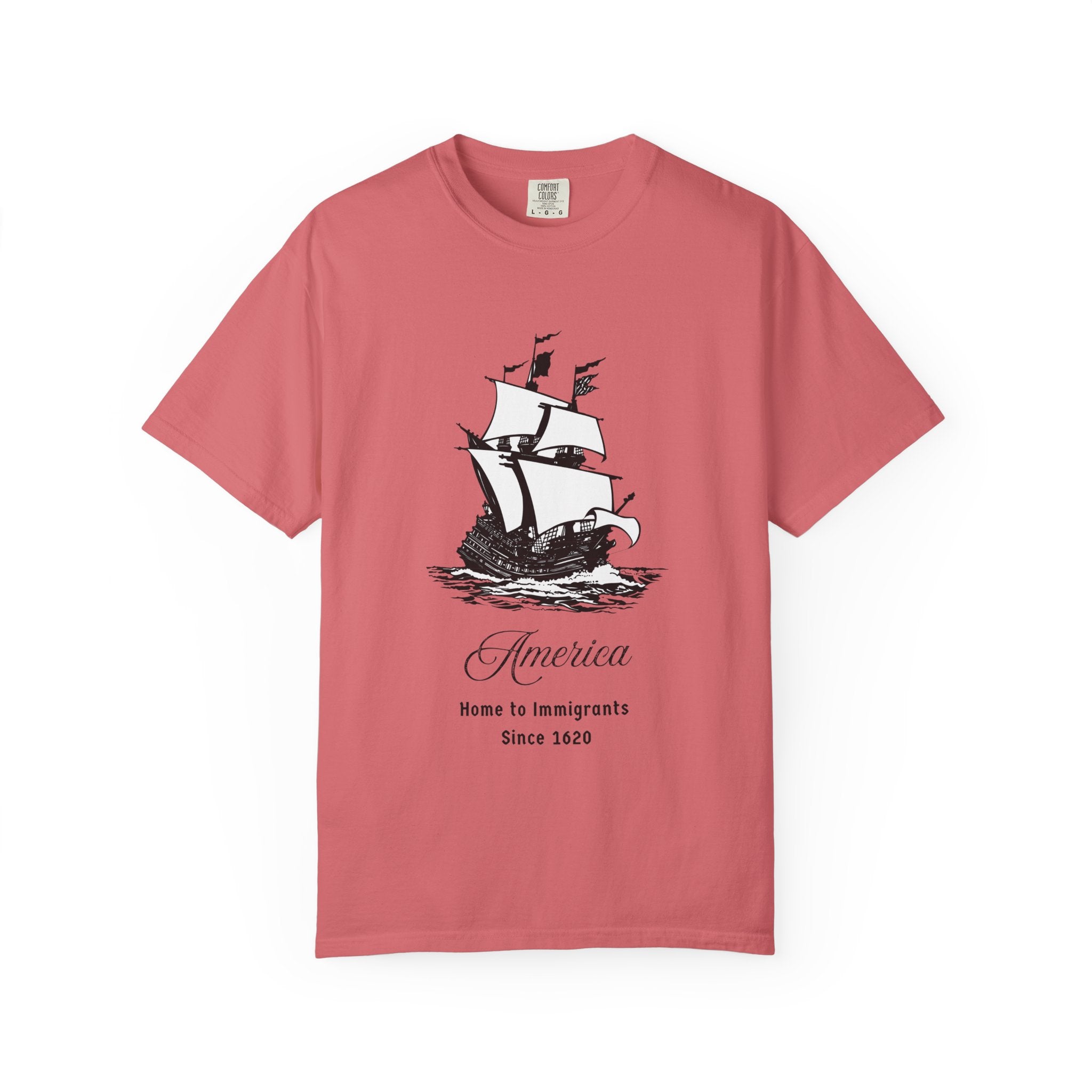 "America. Home To Immigrants Since 1620."  Social Justice Tee