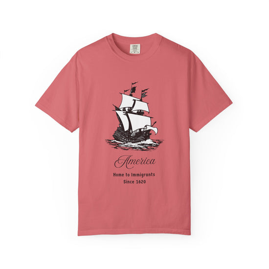 "America. Home To Immigrants Since 1620."  Social Justice Tee