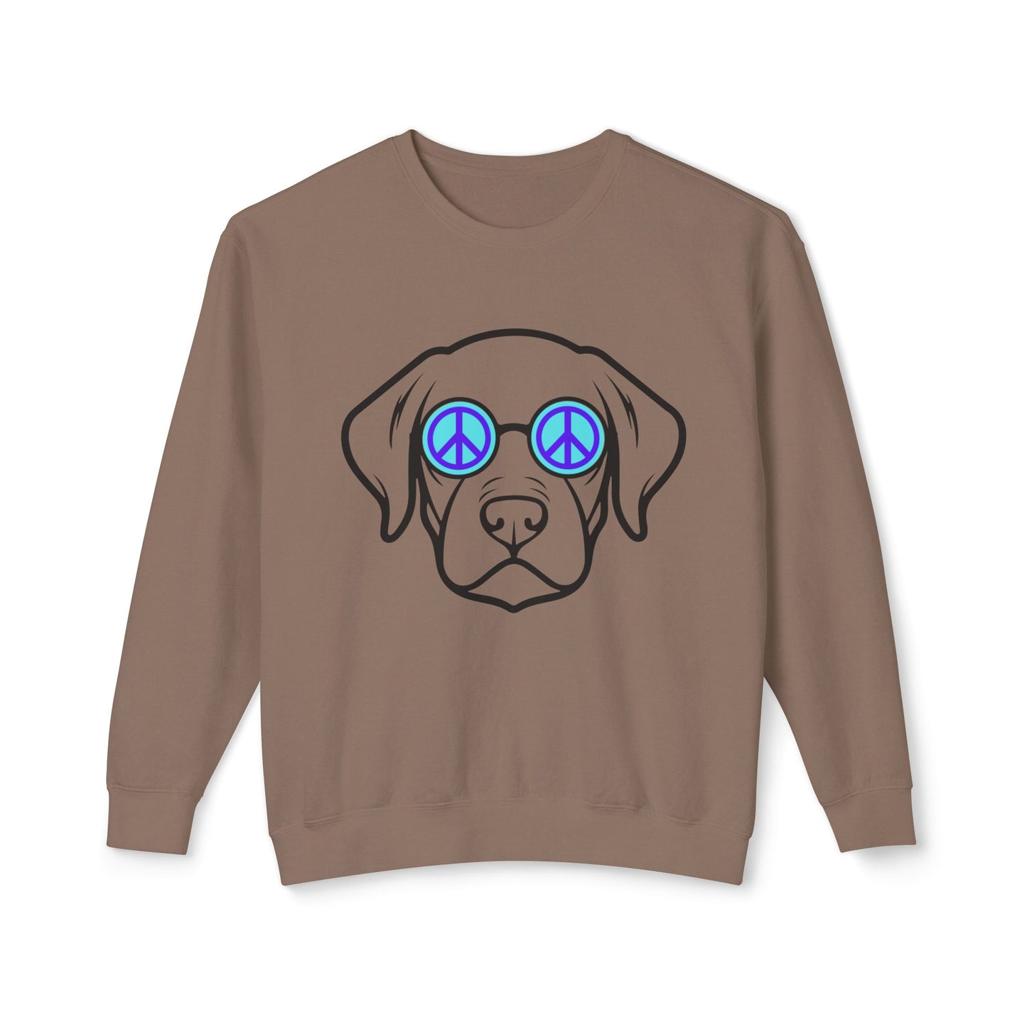 "Peaceful Pup" Peace On Earth Sweatshirt
