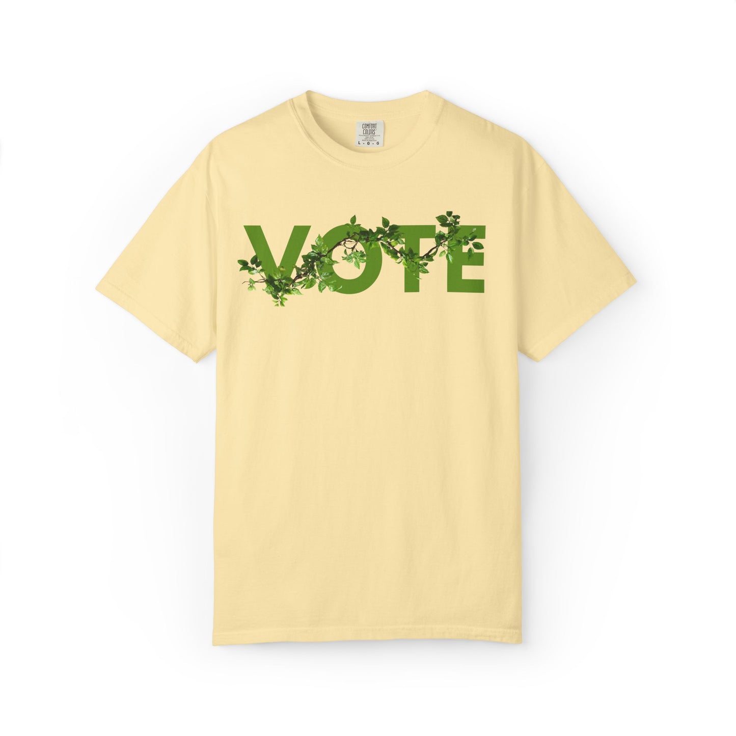 "Vote Green" 100% Cotton Climate Change Tee