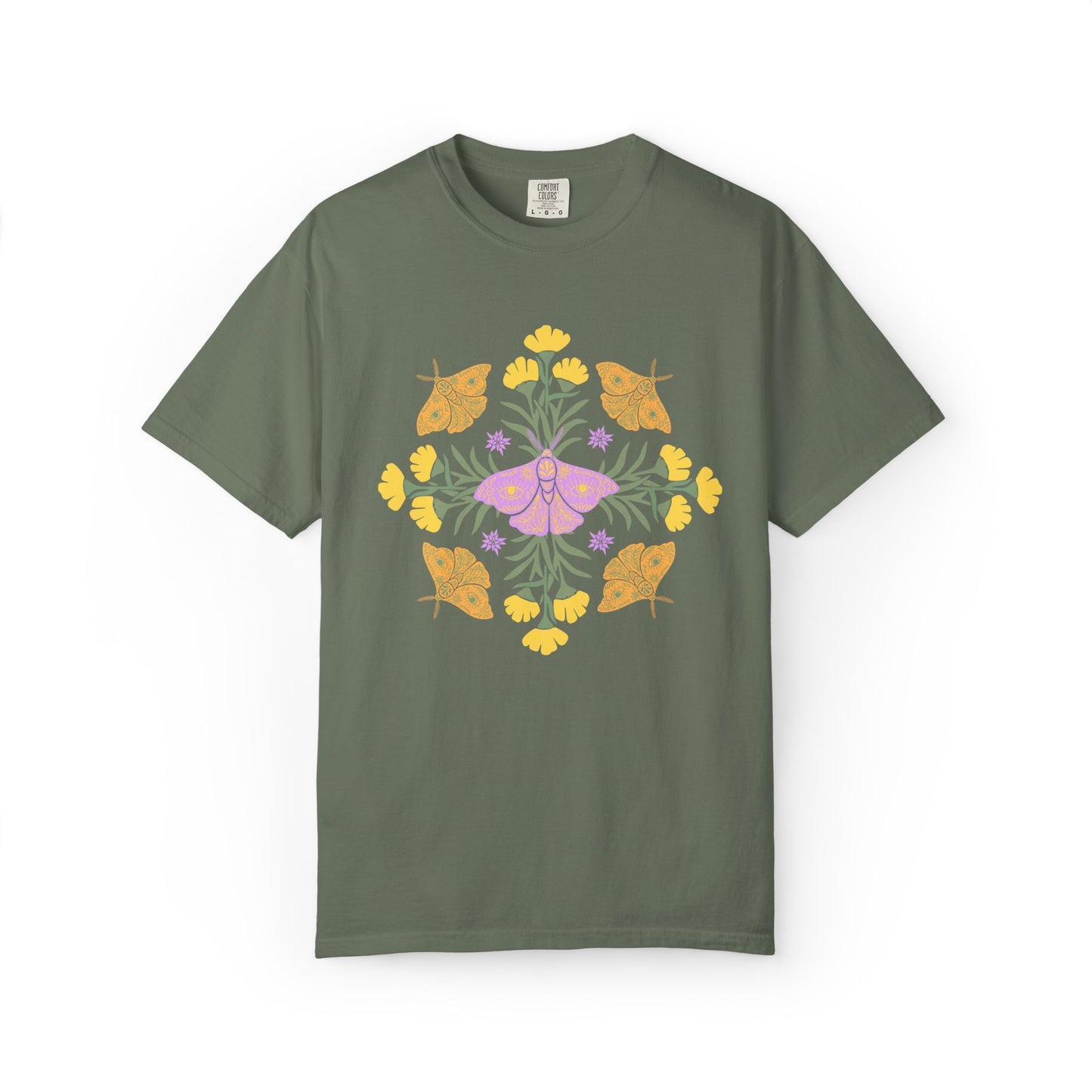 "Butterfly Mandala" 100% Cotton Tee