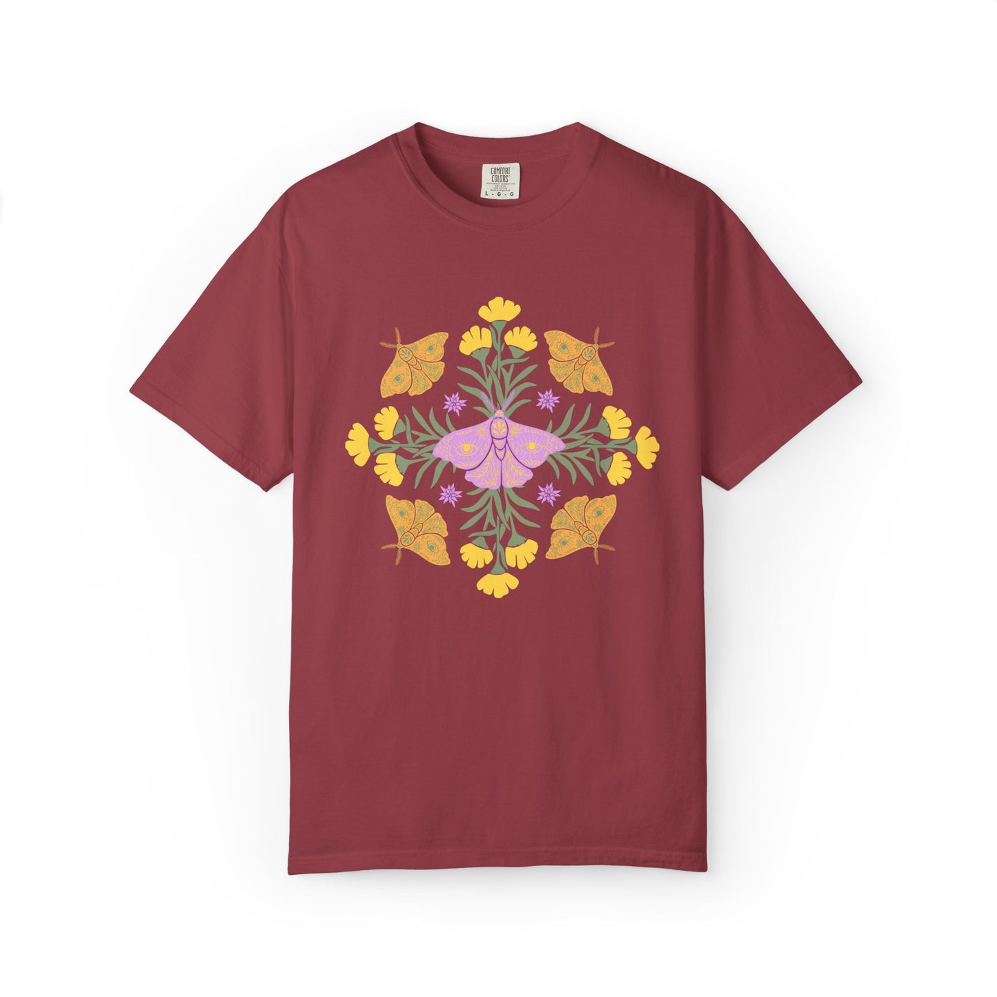 "Butterfly Mandala" 100% Cotton Tee