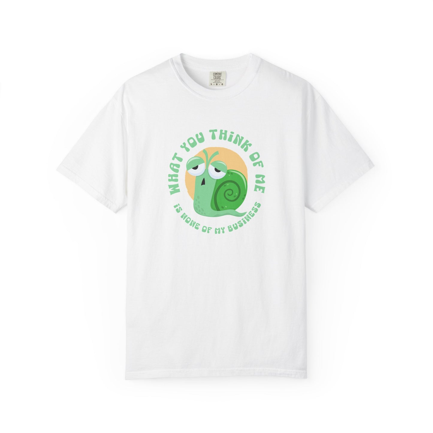 Snail t-shirt white