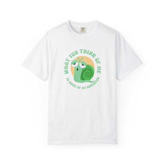 Snail t-shirt white