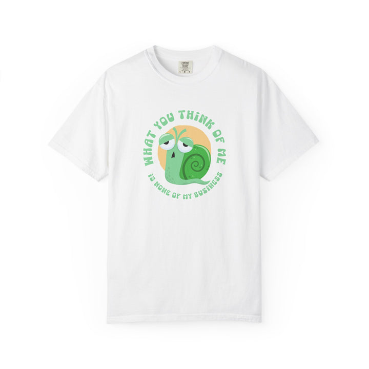 Snail t-shirt white