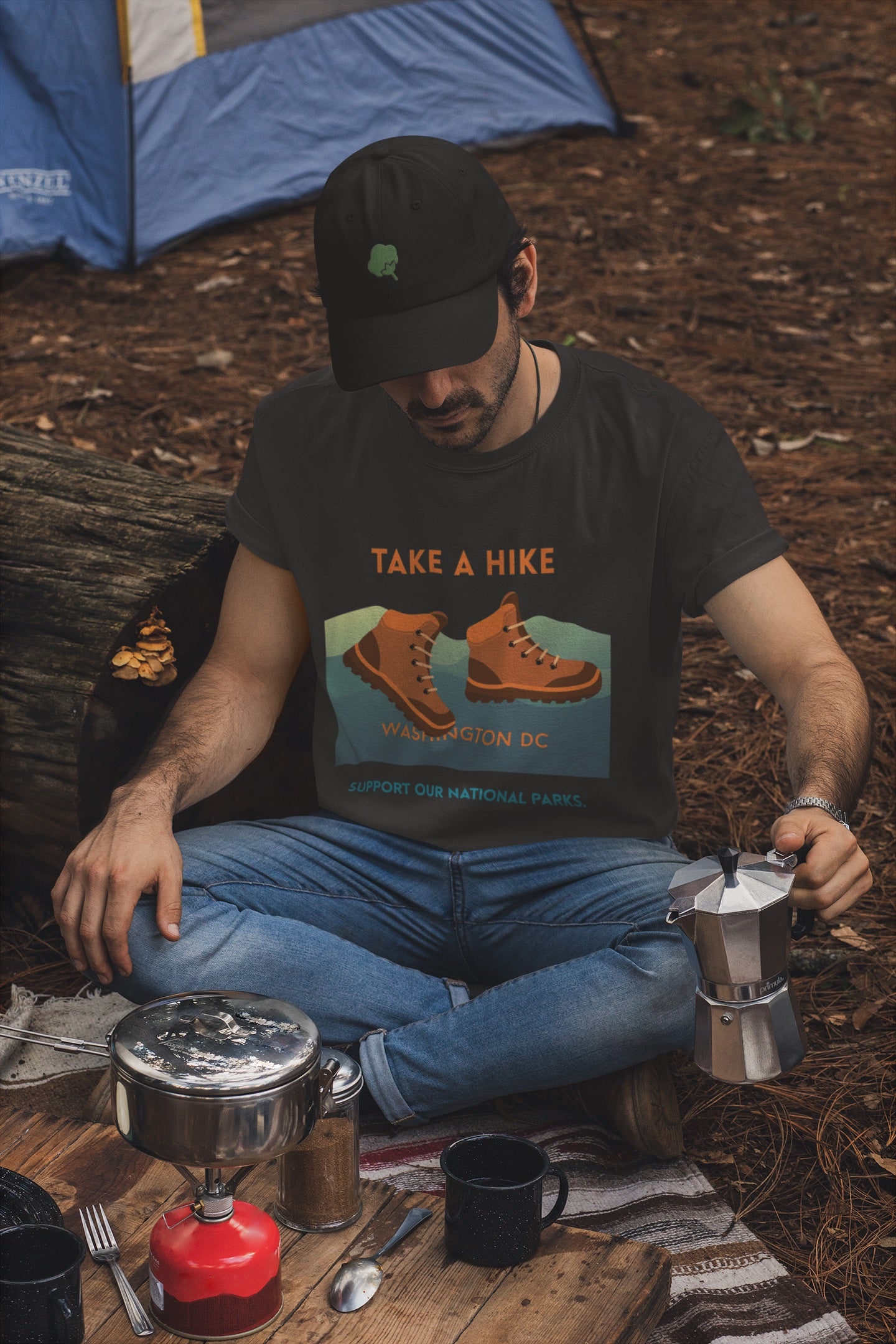 "Take A Hike Washington DC"  National Park Tee