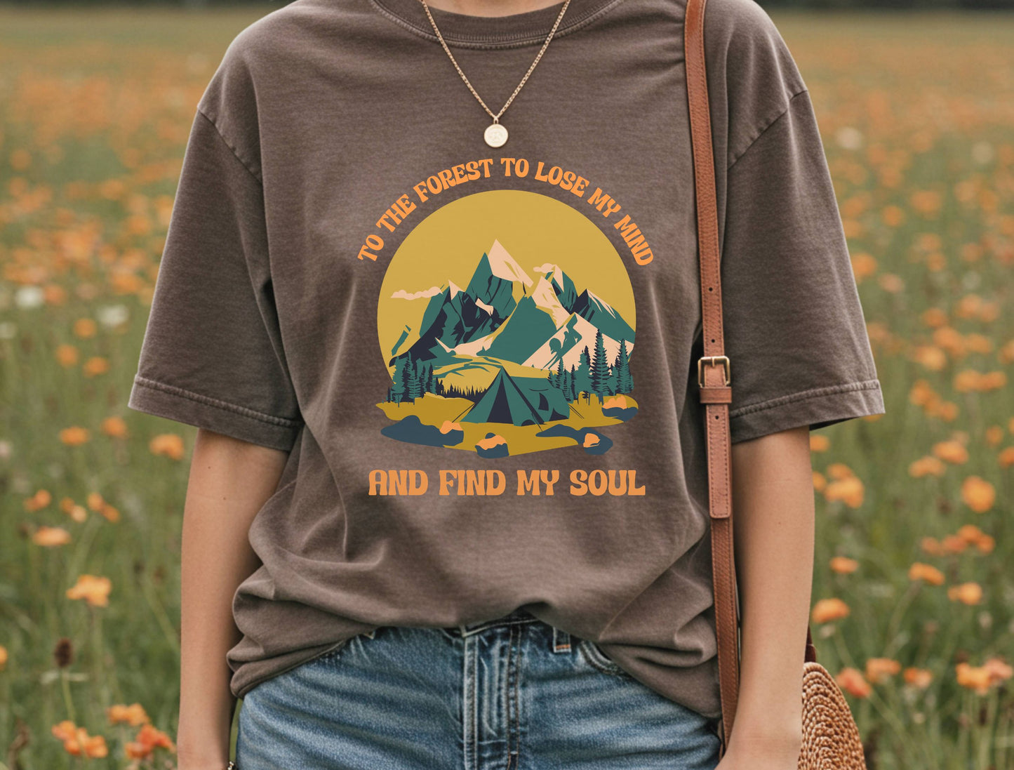 "Into The Forest...To Find My Soul" National Park Tee
