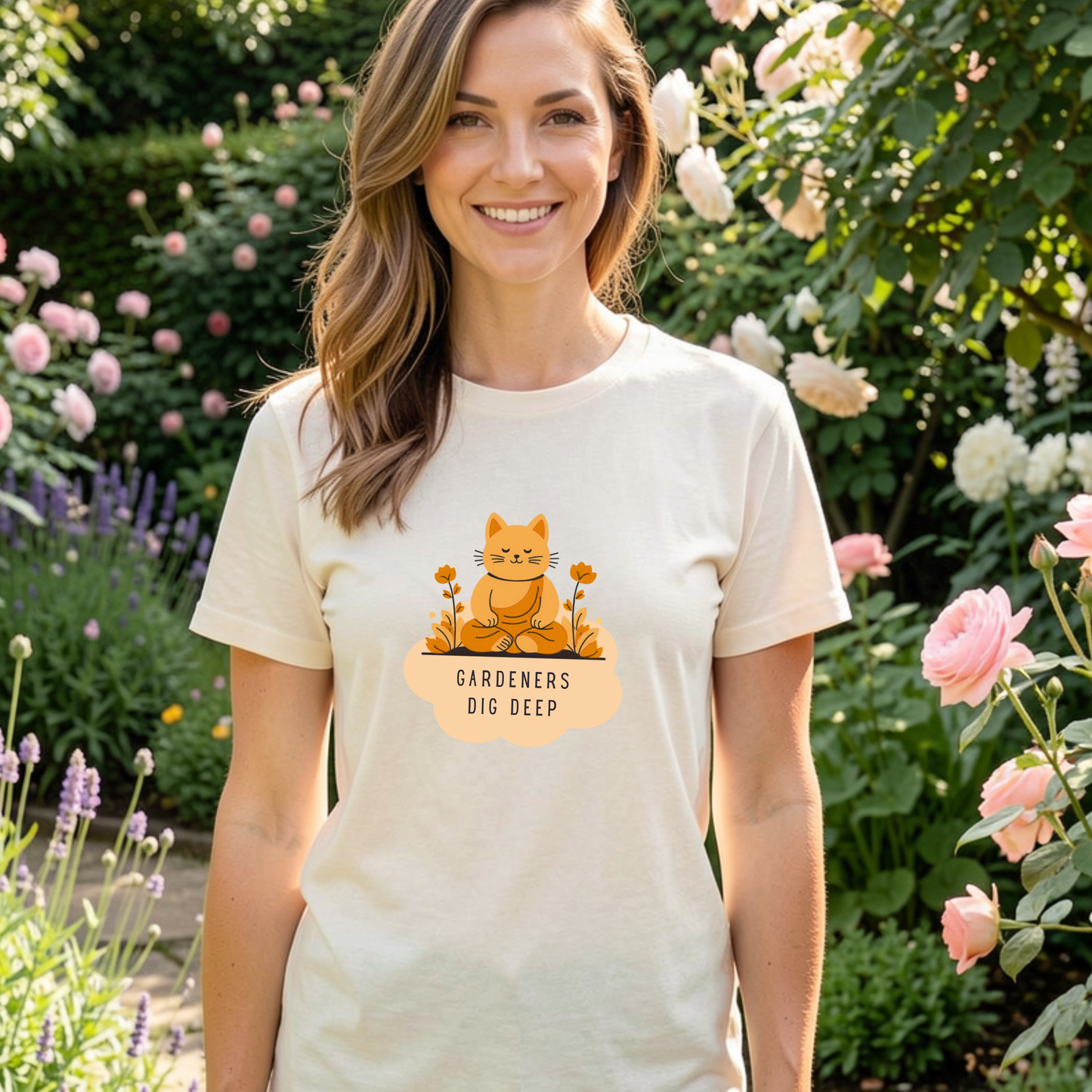 "Gardeners Dig Deep" Introspective Gardener's Tee