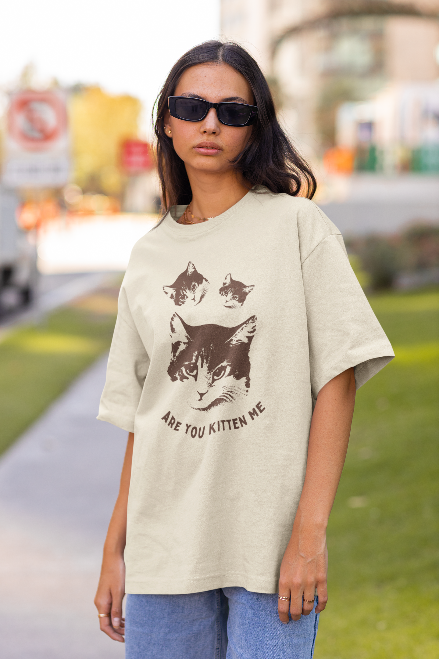 "Are You Kitten Me" Snarky Kitten Tee