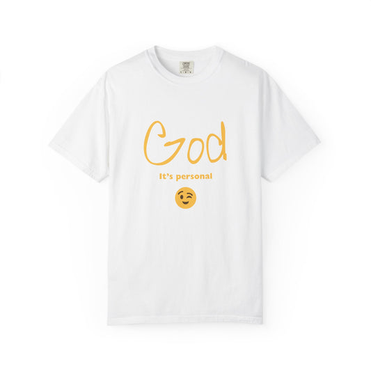 "God. It's Personal."  Religious Freedom Tee