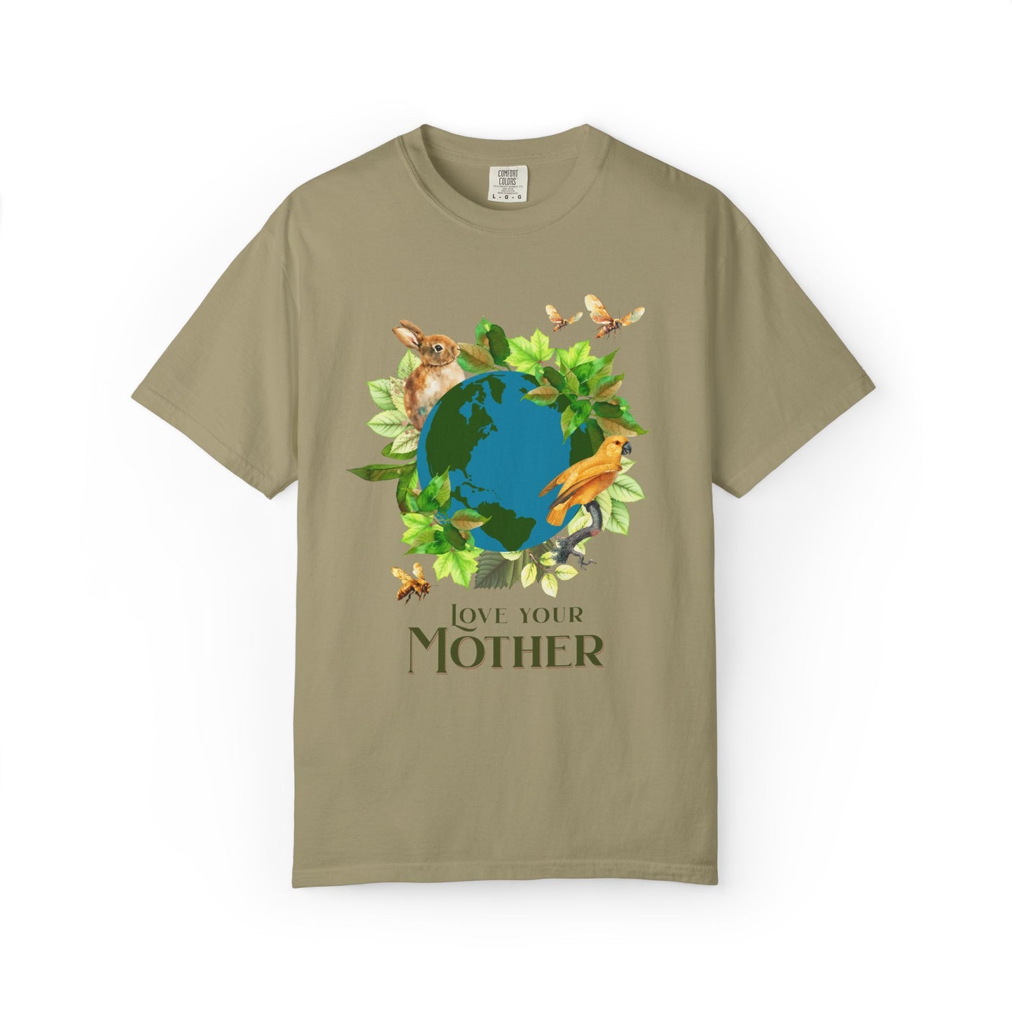 Love Your Mother  100% Cotton Climate Change T-shirt