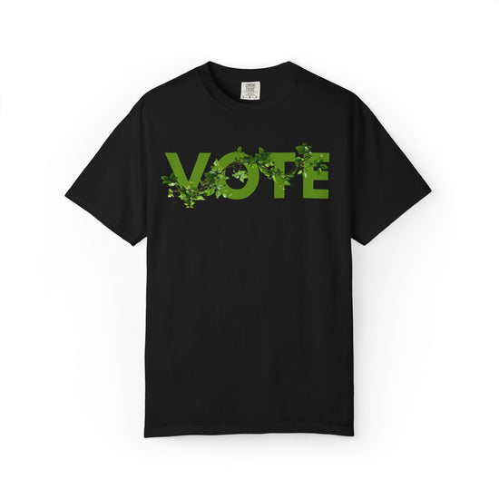 "Vote Green" 100% Cotton Climate Change Tee