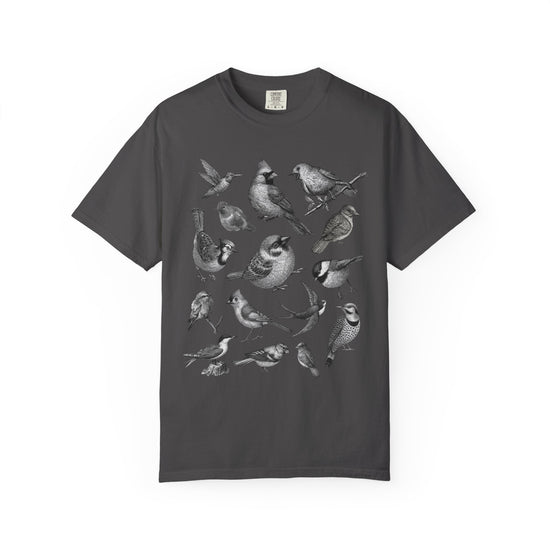 "Bird Collage" Bird Lover Tee