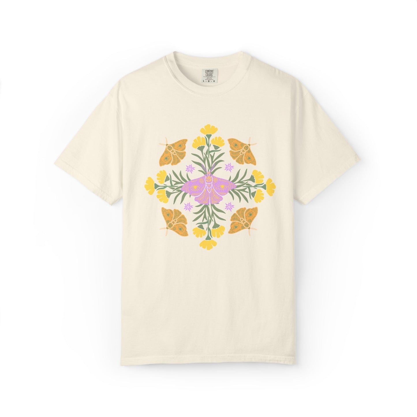 "Butterfly Mandala" 100% Cotton Tee