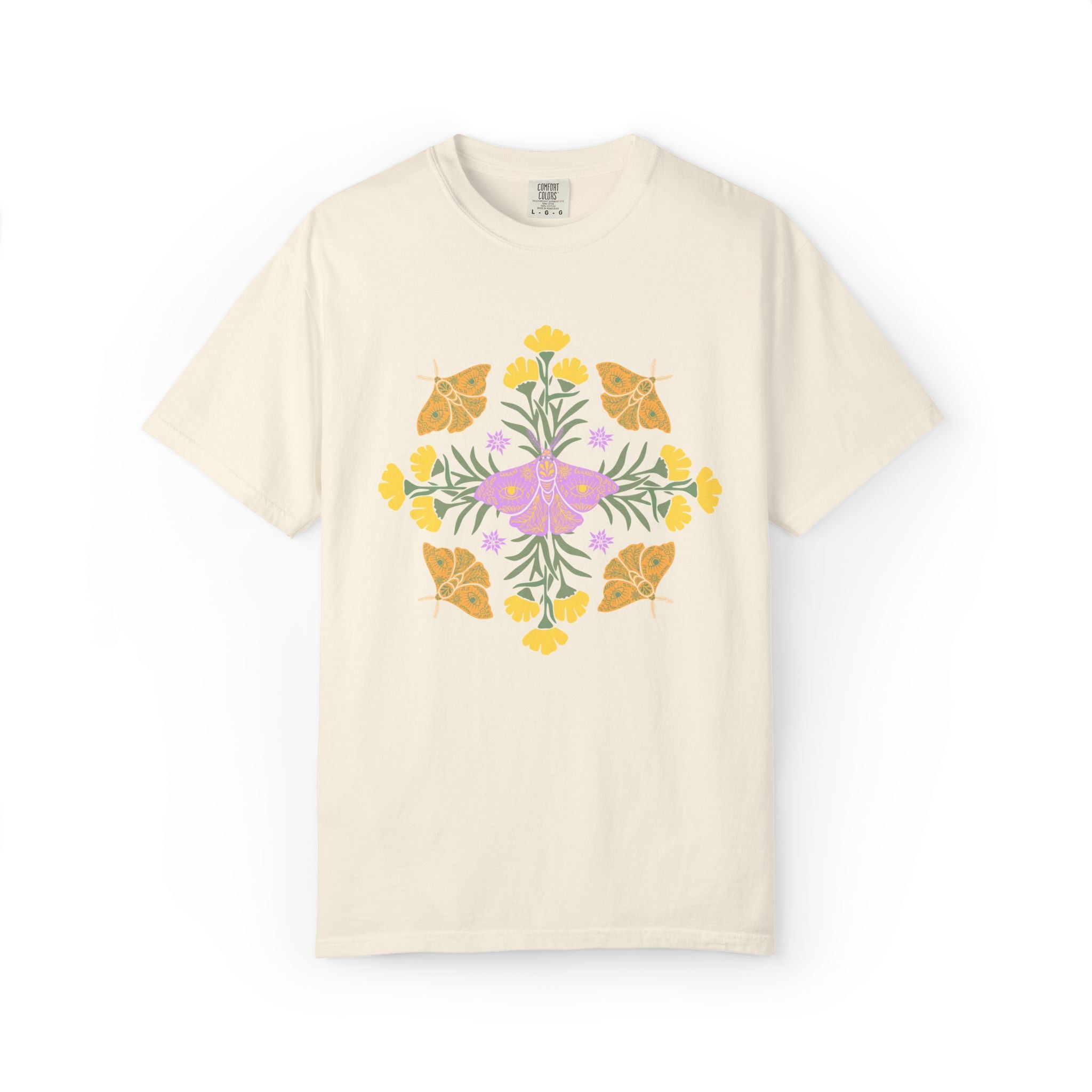 "Butterfly Mandala" 100% Cotton Tee