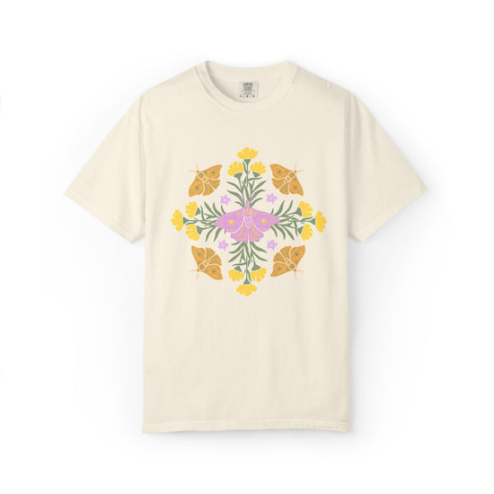 "Butterfly Mandala" 100% Cotton Tee
