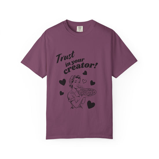 "Trust In Your Creator" Retro Mom Tee