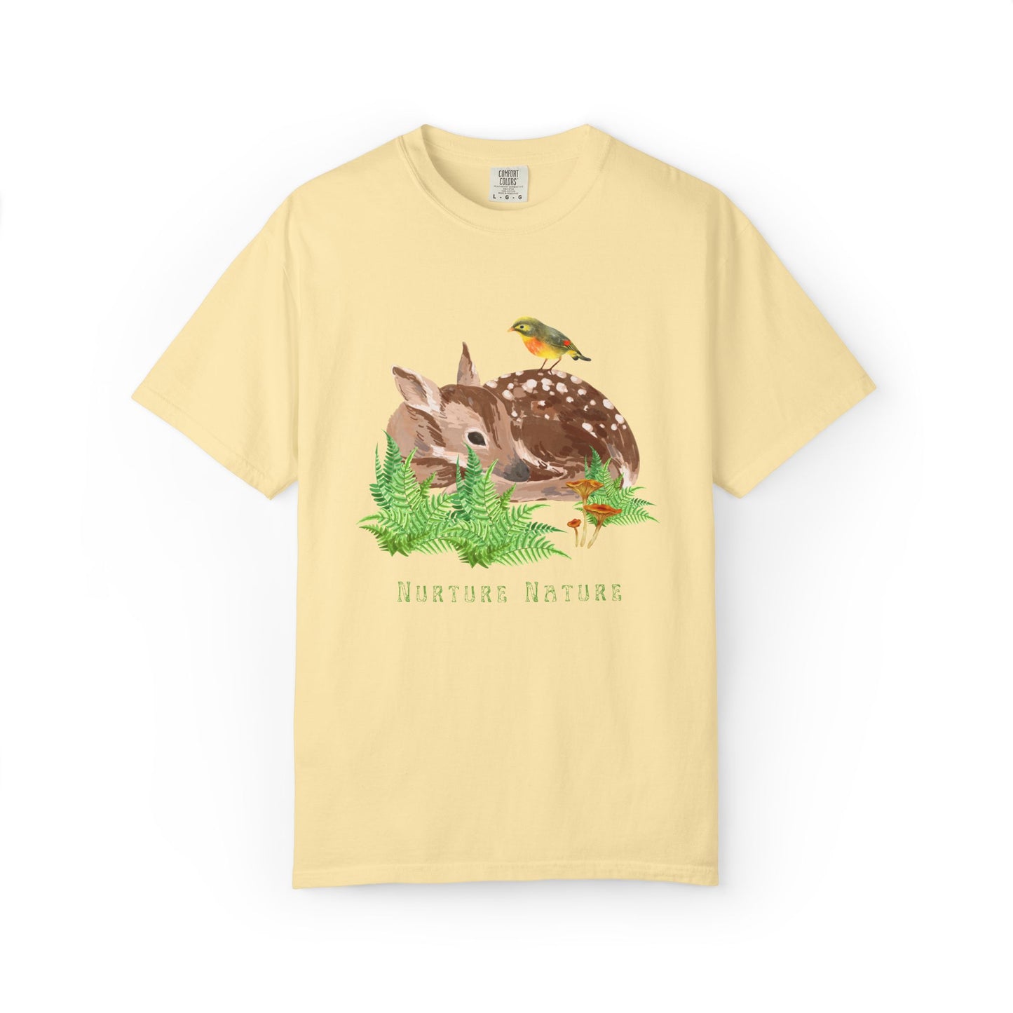 "Nurture Nature" 100% Cotton Nature Lover Tee