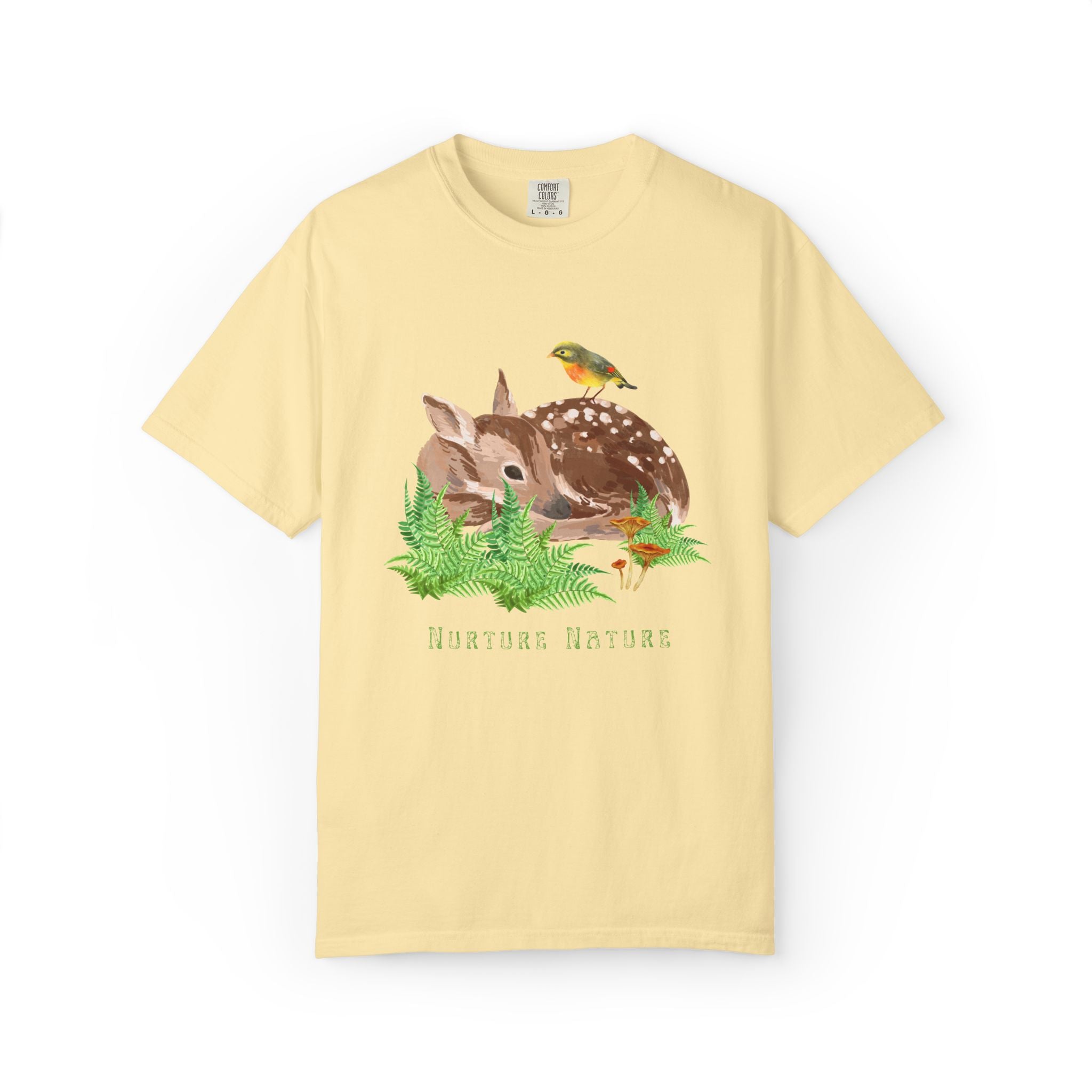 "Nurture Nature" 100% Cotton Nature Lover Tee