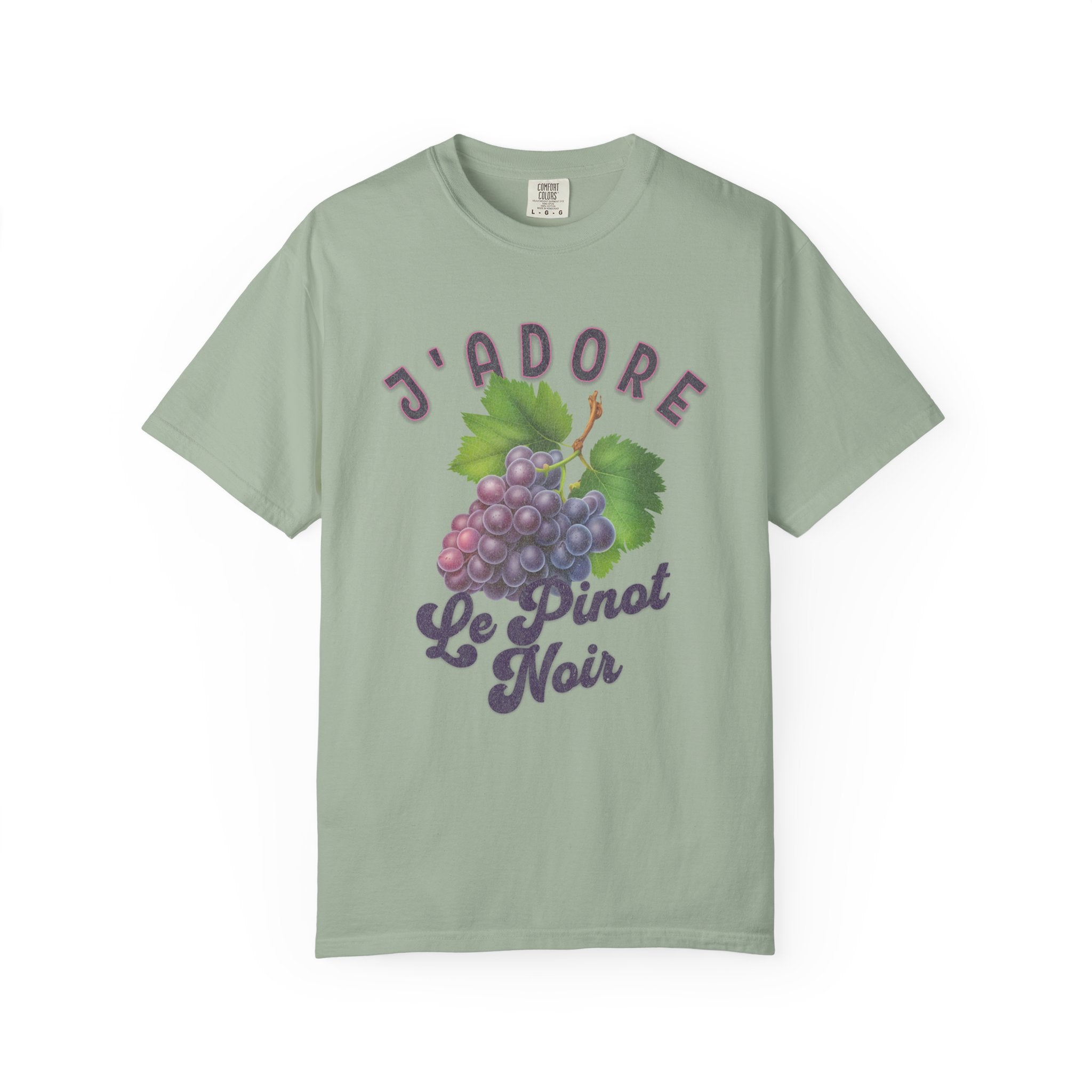 "J'adore Le Pinot Noir" Wine Lover Tee