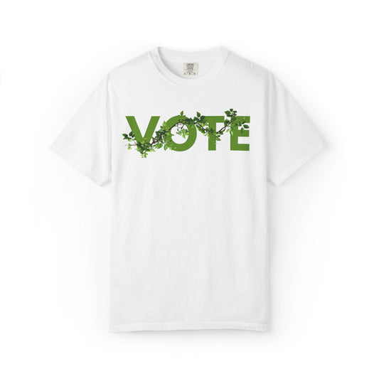"Vote Green" 100% Cotton Climate Change Tee