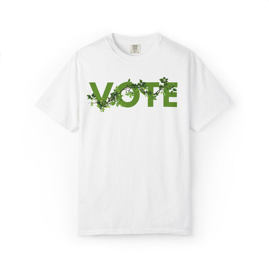 "Vote Green" 100% Cotton Climate Change Tee