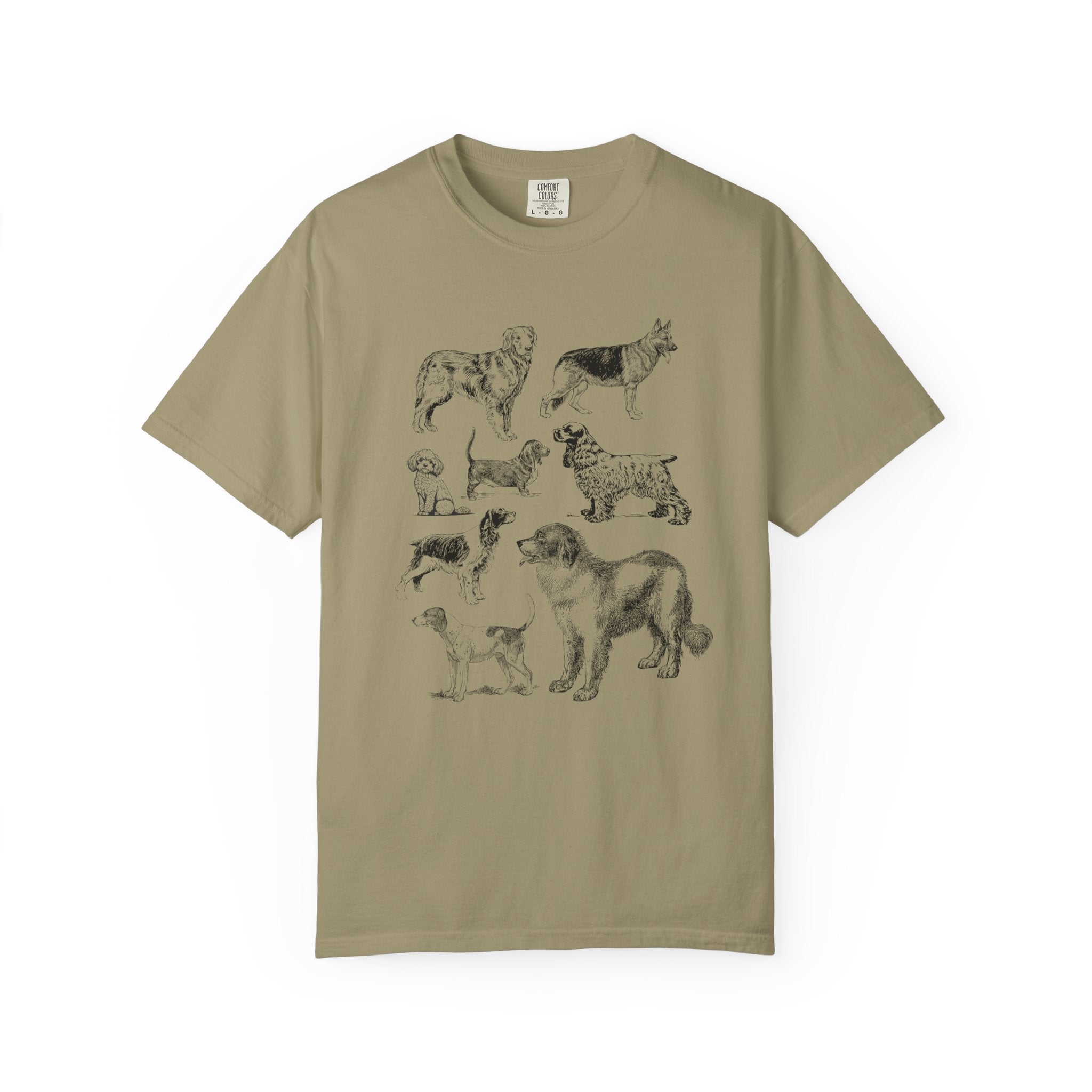 "Dog Breed Sampler" Dog Lover's Tee