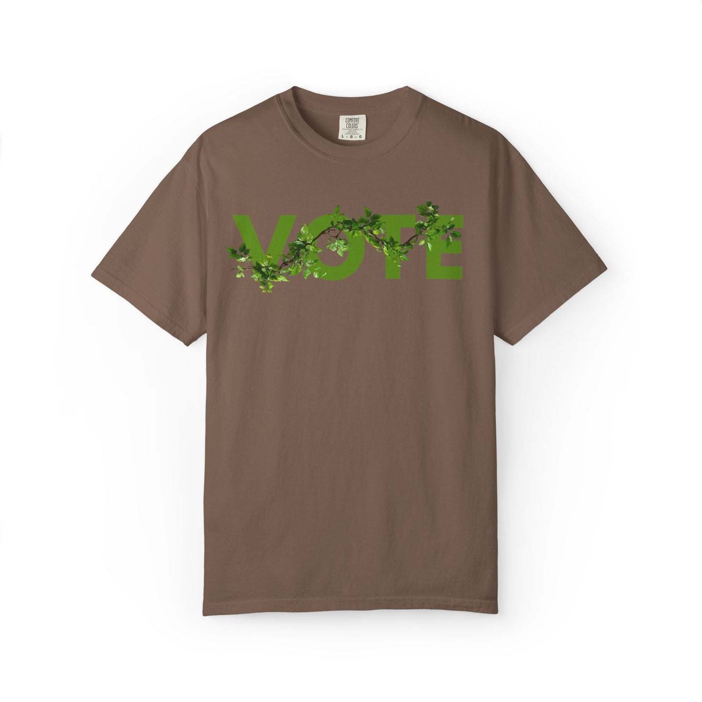 "Vote Green" 100% Cotton Climate Change Tee