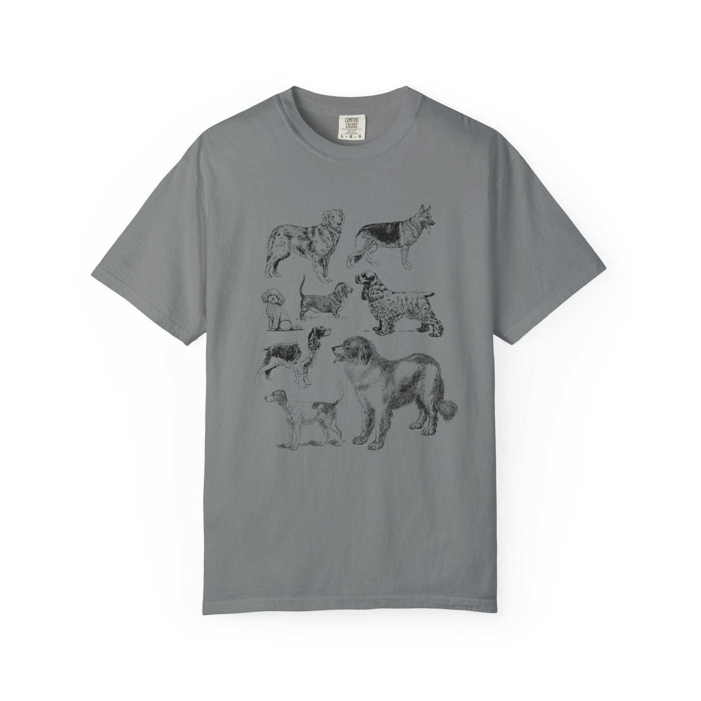 "Dog Breed Sampler" Dog Lover's Tee