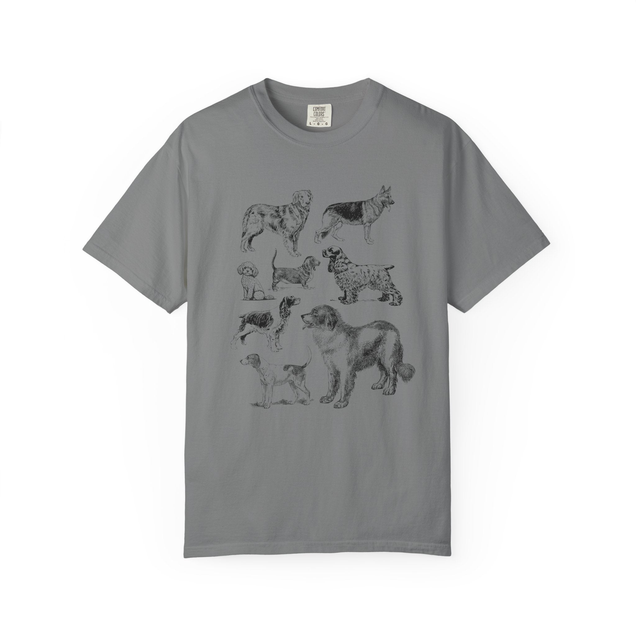 "Dog Breed Sampler" Dog Lover's Tee