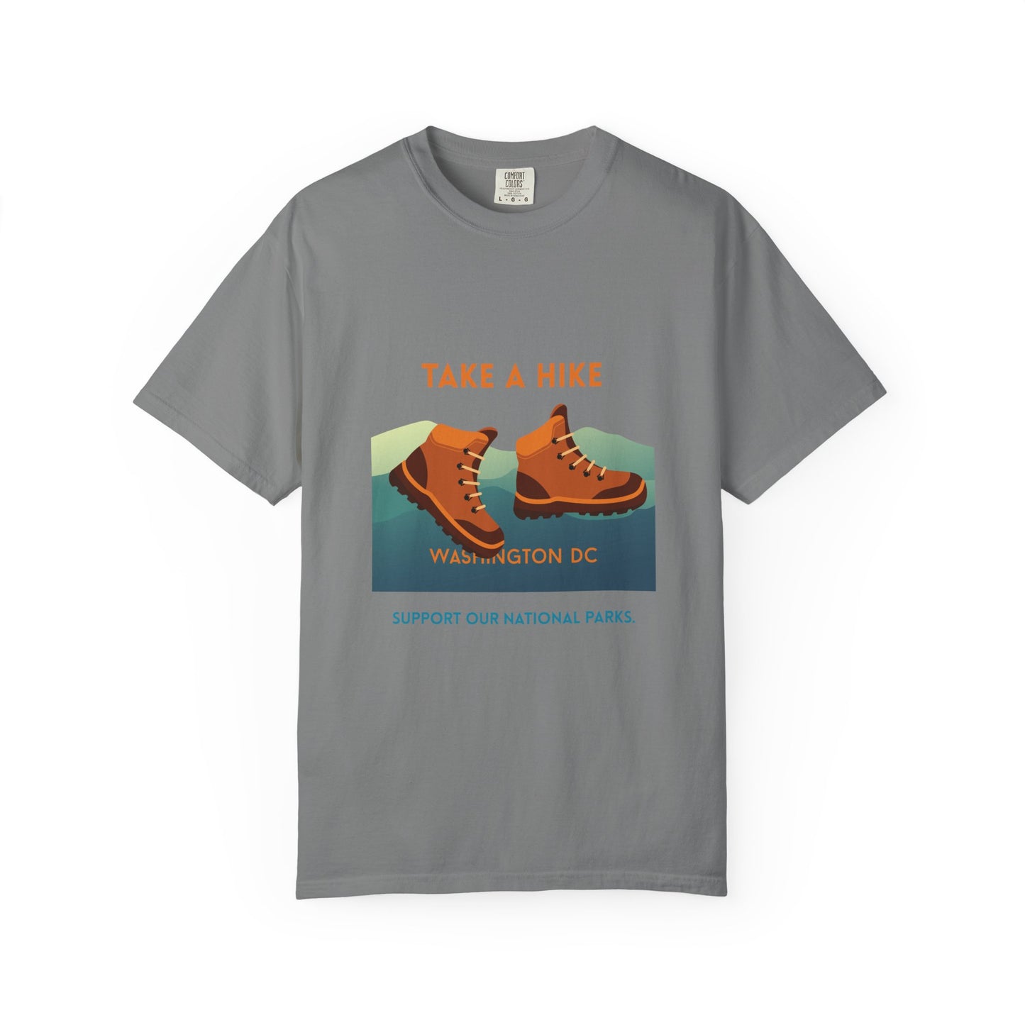 Take A Hike Graphic T Hiking Boots grey