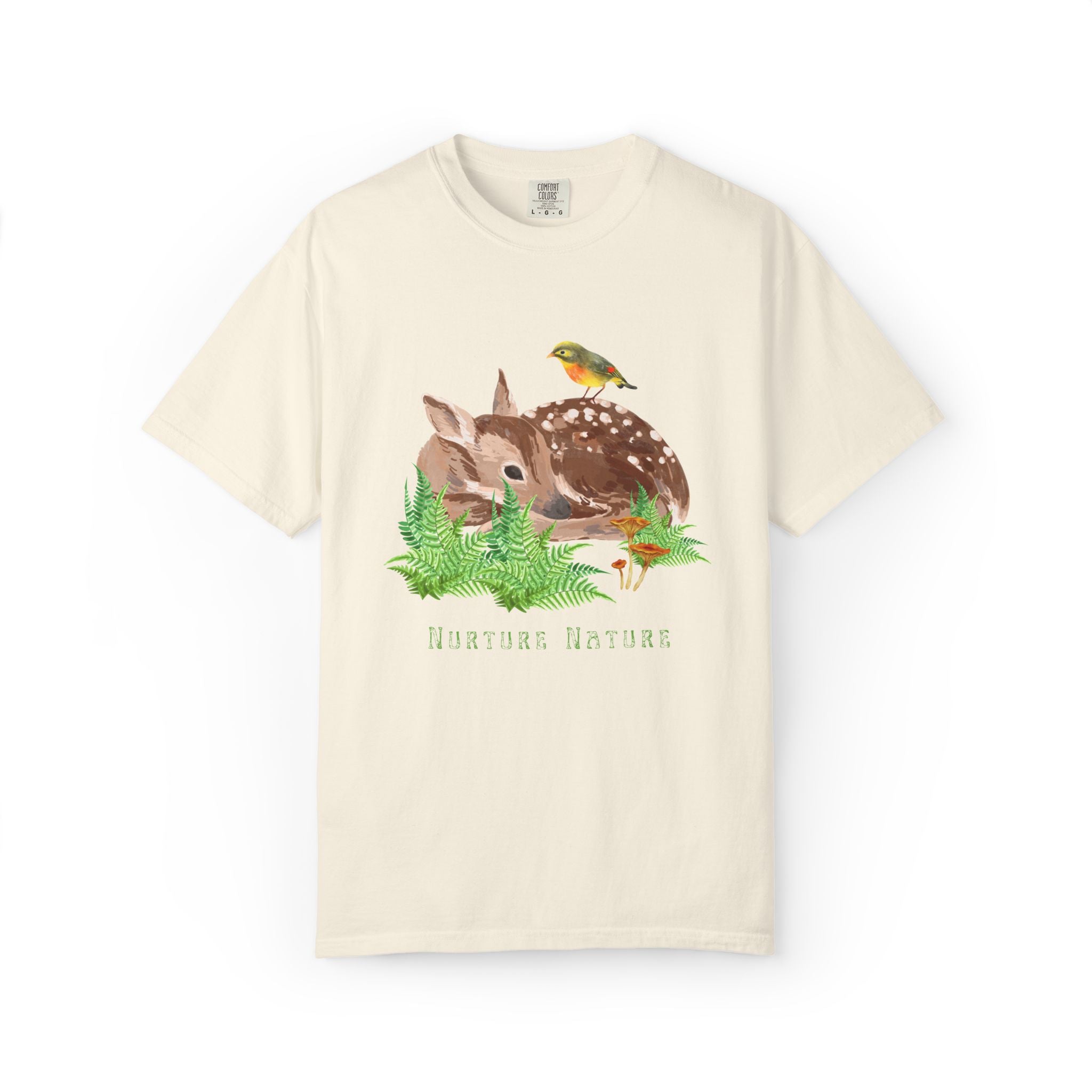 "Nurture Nature" 100% Cotton Nature Lover Tee
