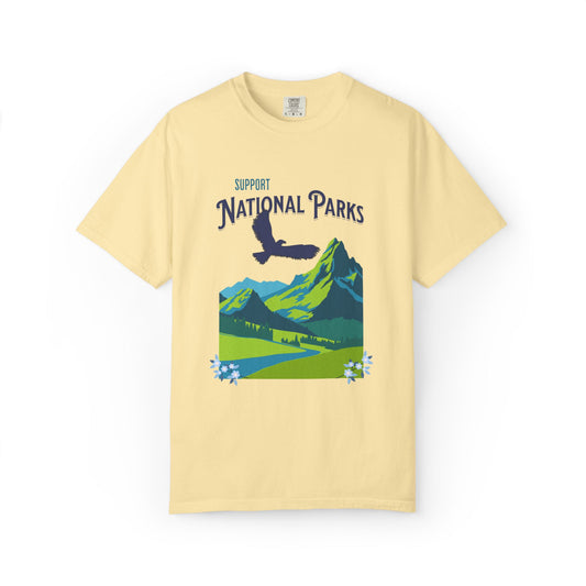 "Support National Parks" 100% Cotton Tee