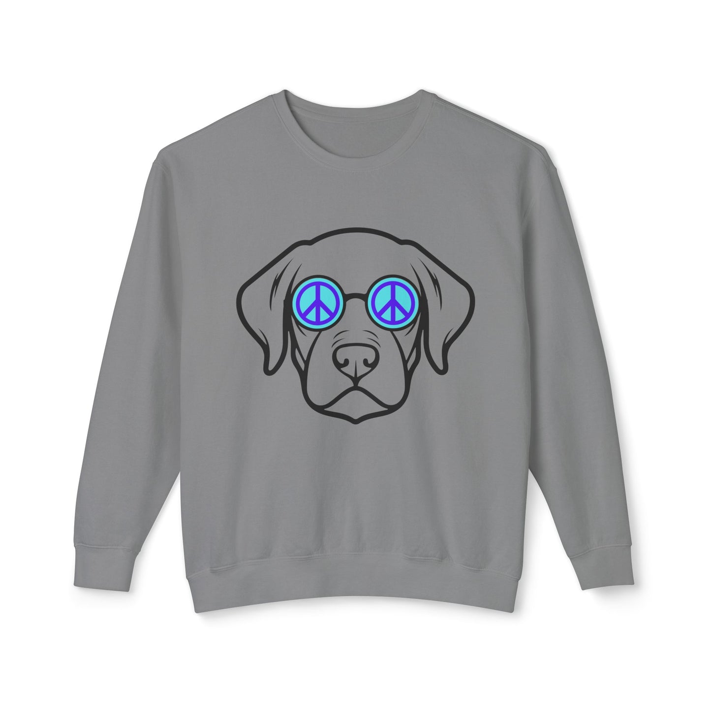 "Peaceful Pup" Peace On Earth Sweatshirt