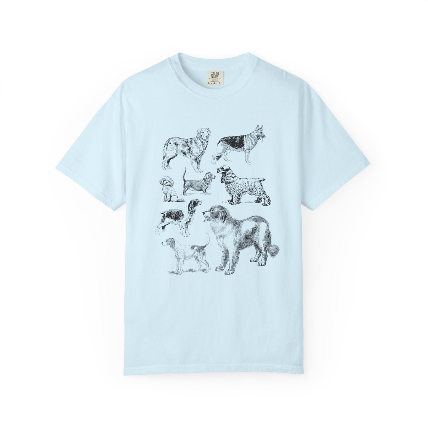 "Dog Breed Sampler" Dog Lover's Tee