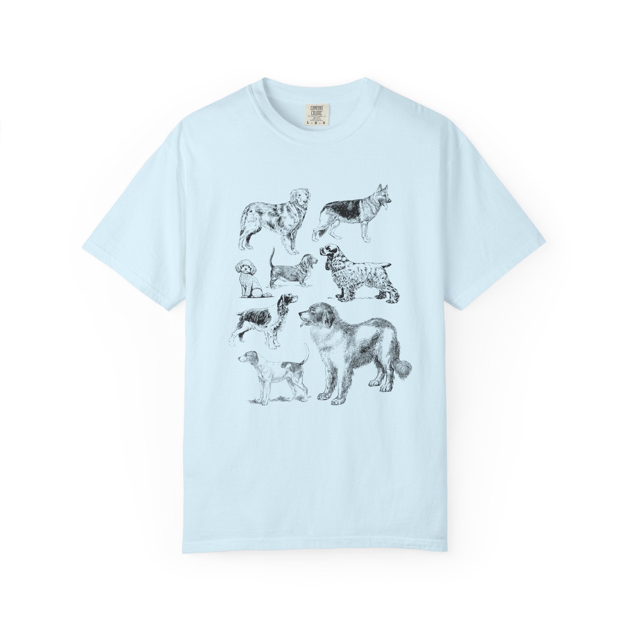 "Dog Breed Sampler" Dog Lover's Tee