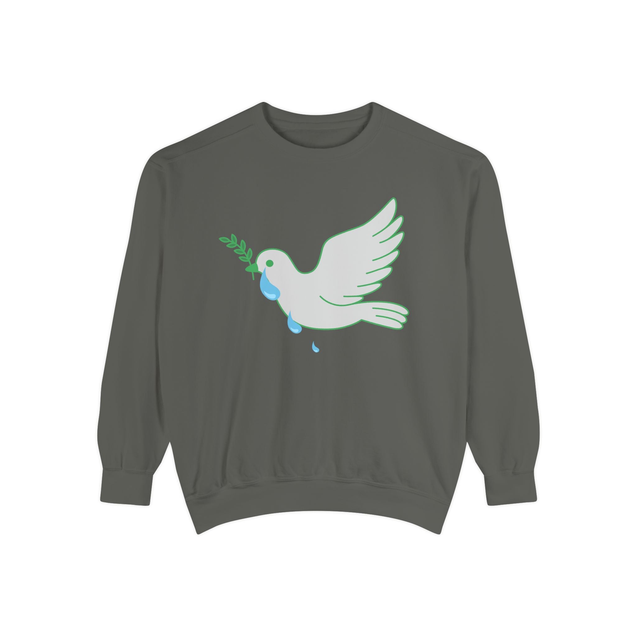 "Tearful Dove"  World Peace Sweatshirt