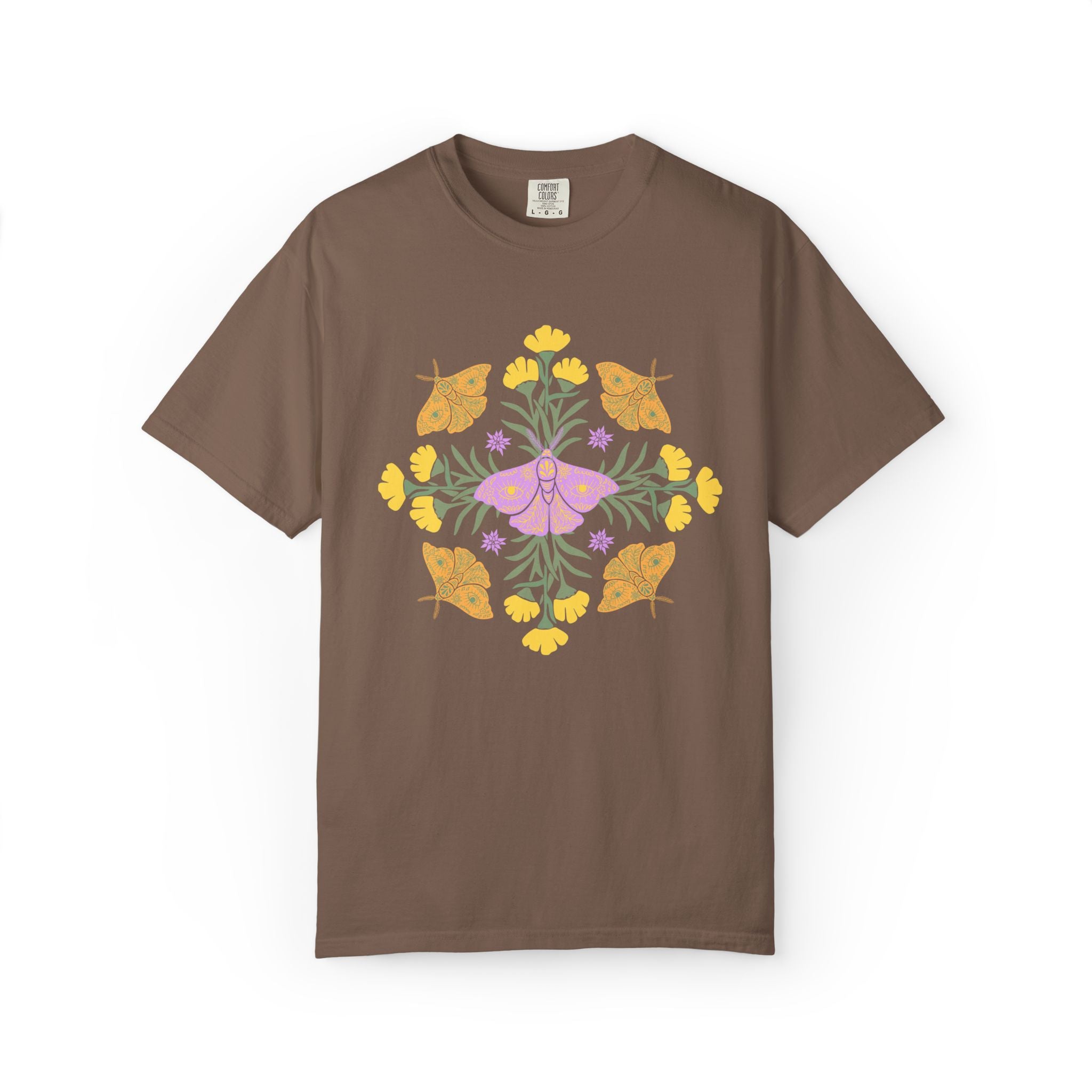 "Butterfly Mandala" 100% Cotton Tee