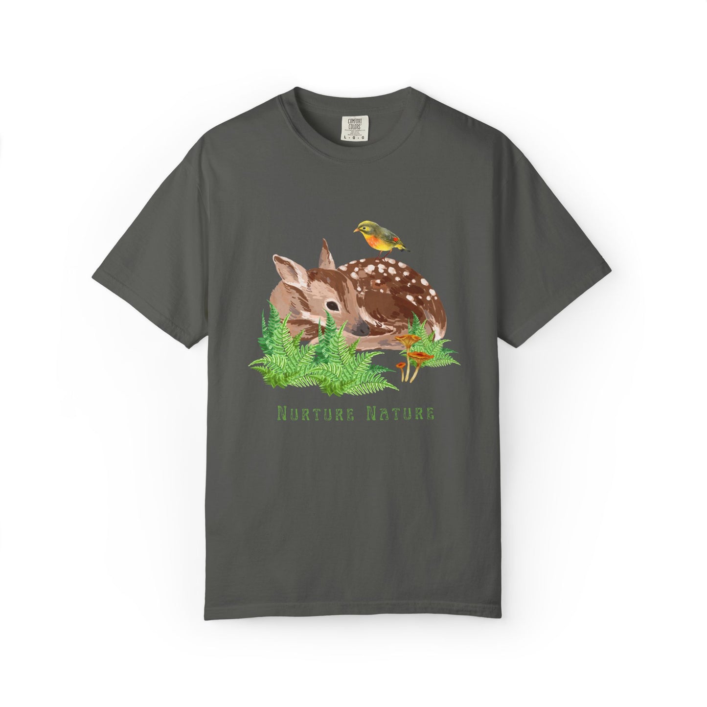 "Nurture Nature" 100% Cotton Nature Lover Tee
