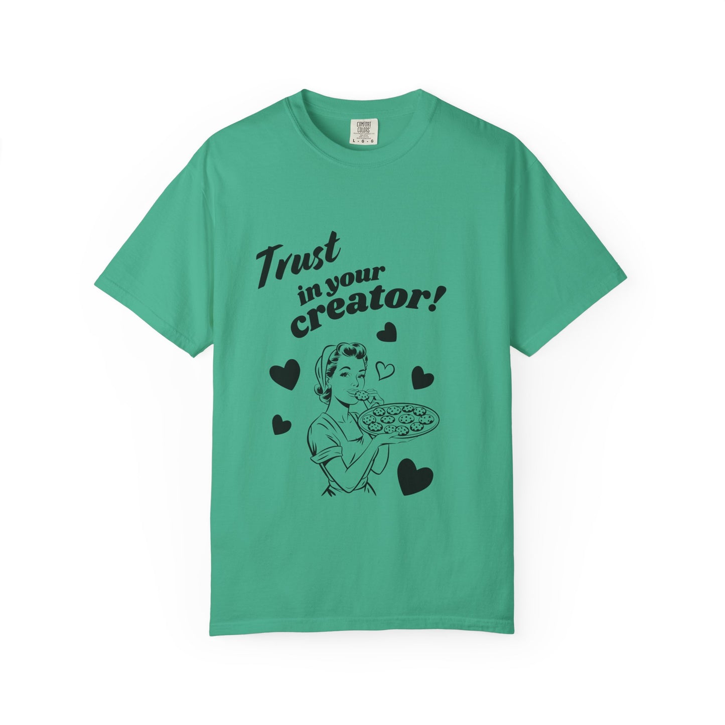 "Trust In Your Creator" Retro Mom Tee
