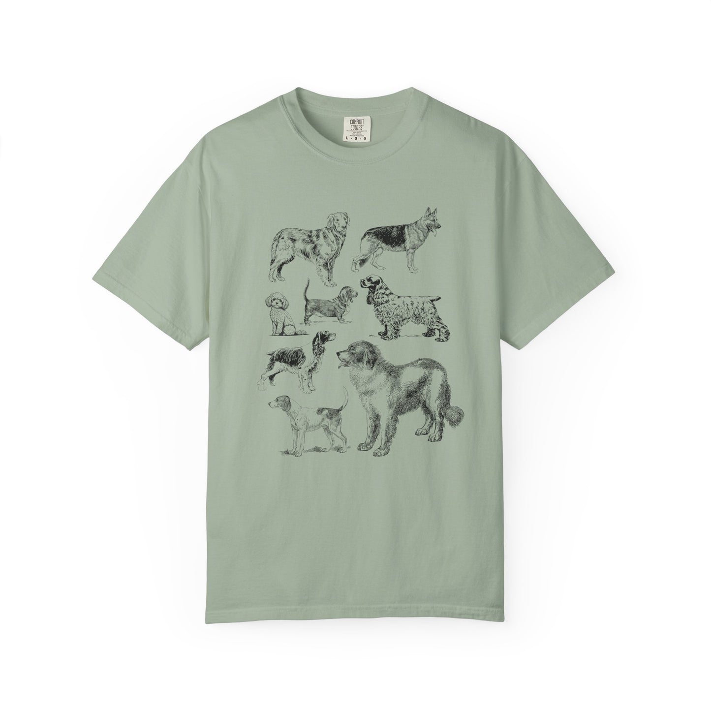 "Dog Breed Sampler" Dog Lover's Tee