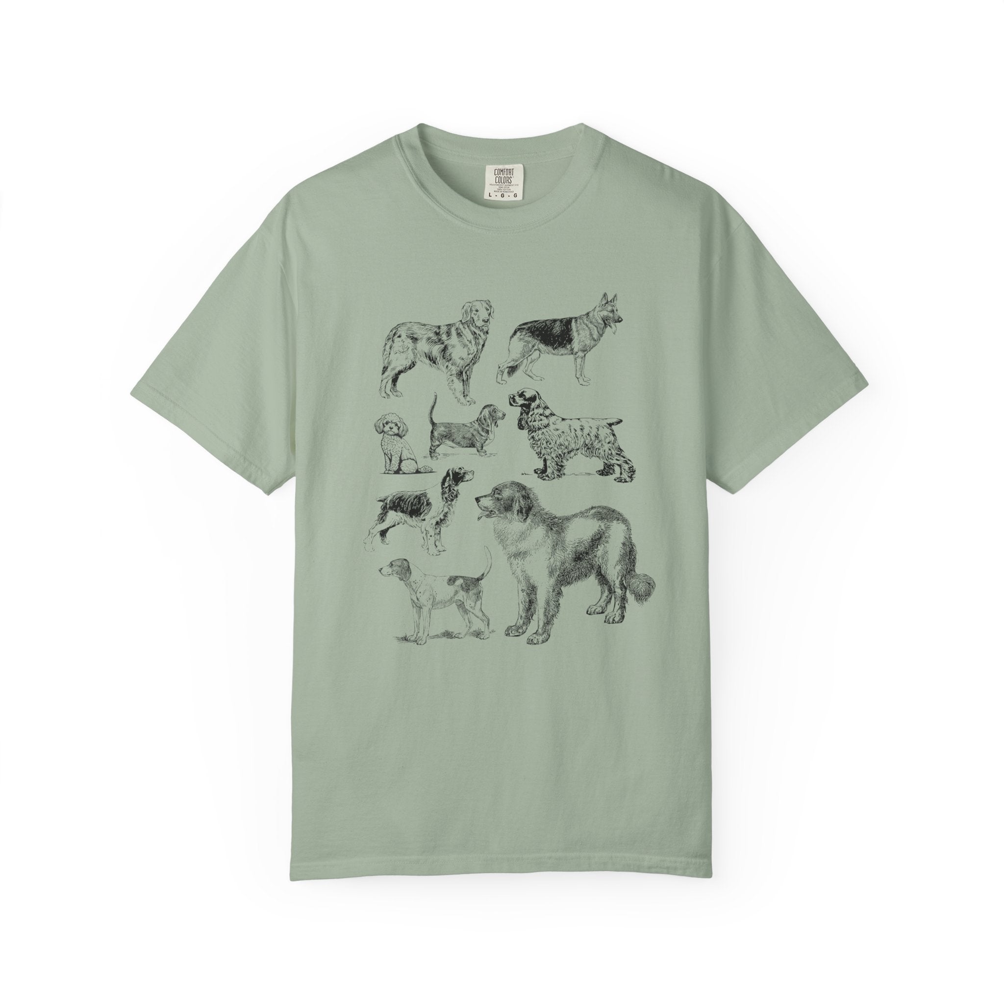 "Dog Breed Sampler" Dog Lover's Tee