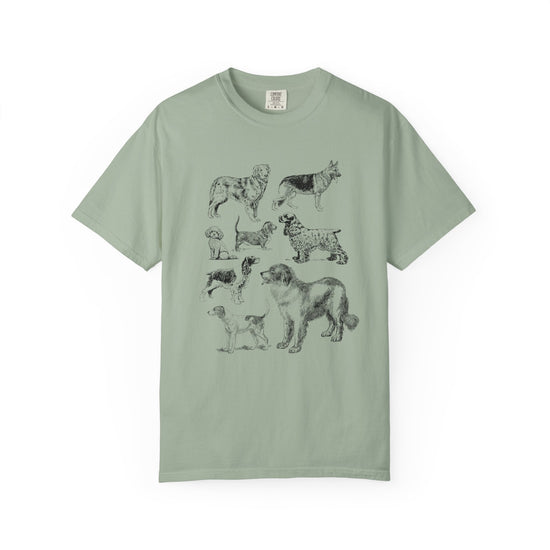 "Dog Breed Sampler" Dog Lover's Tee