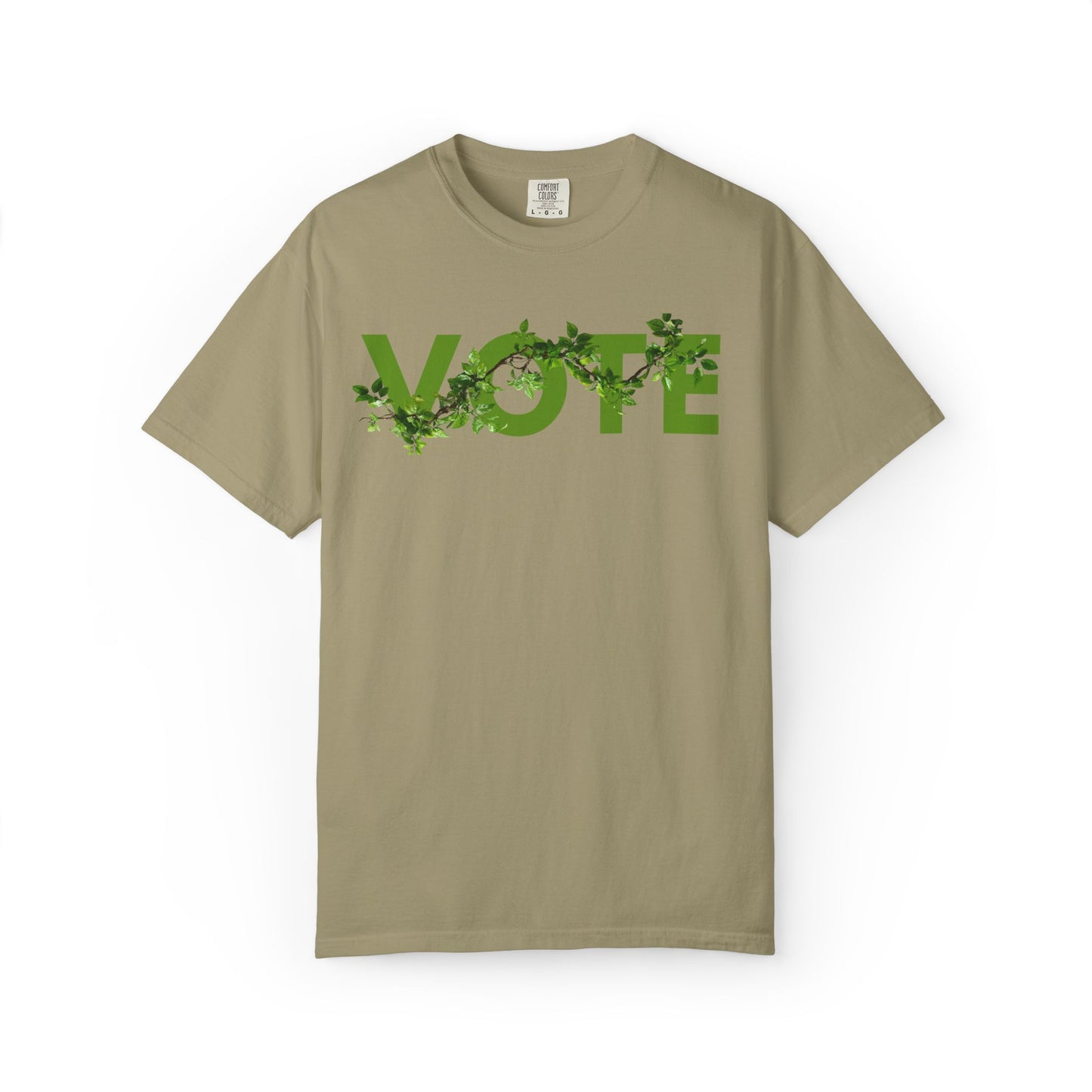 "Vote Green" 100% Cotton Climate Change Tee