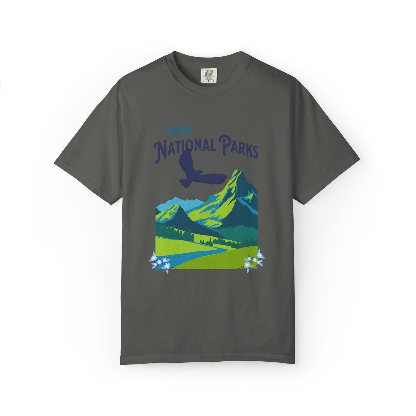"Support National Parks" 100% Cotton Tee