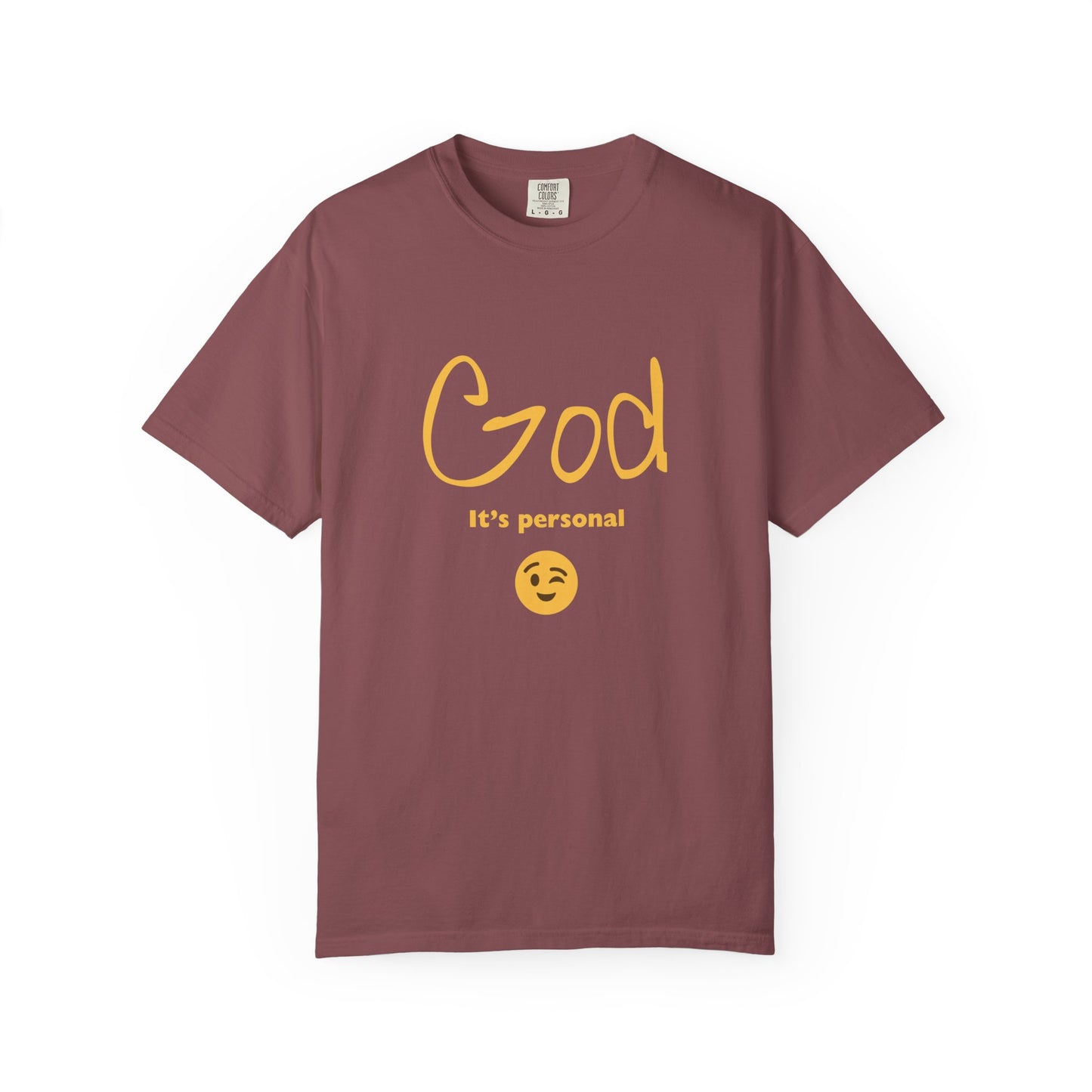 "God. It's Personal."  Religious Freedom Tee