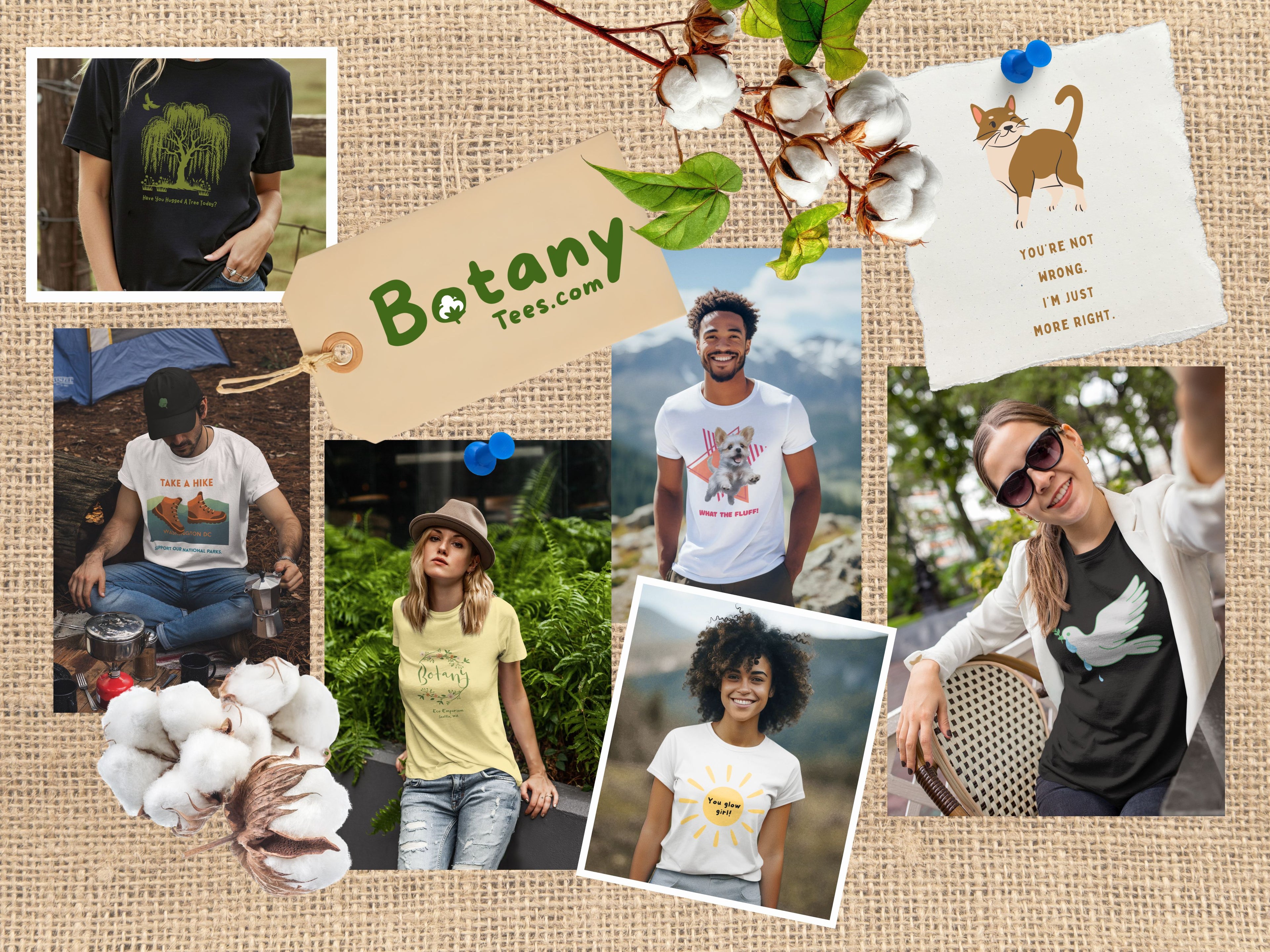100% Cotton Graphic Tees